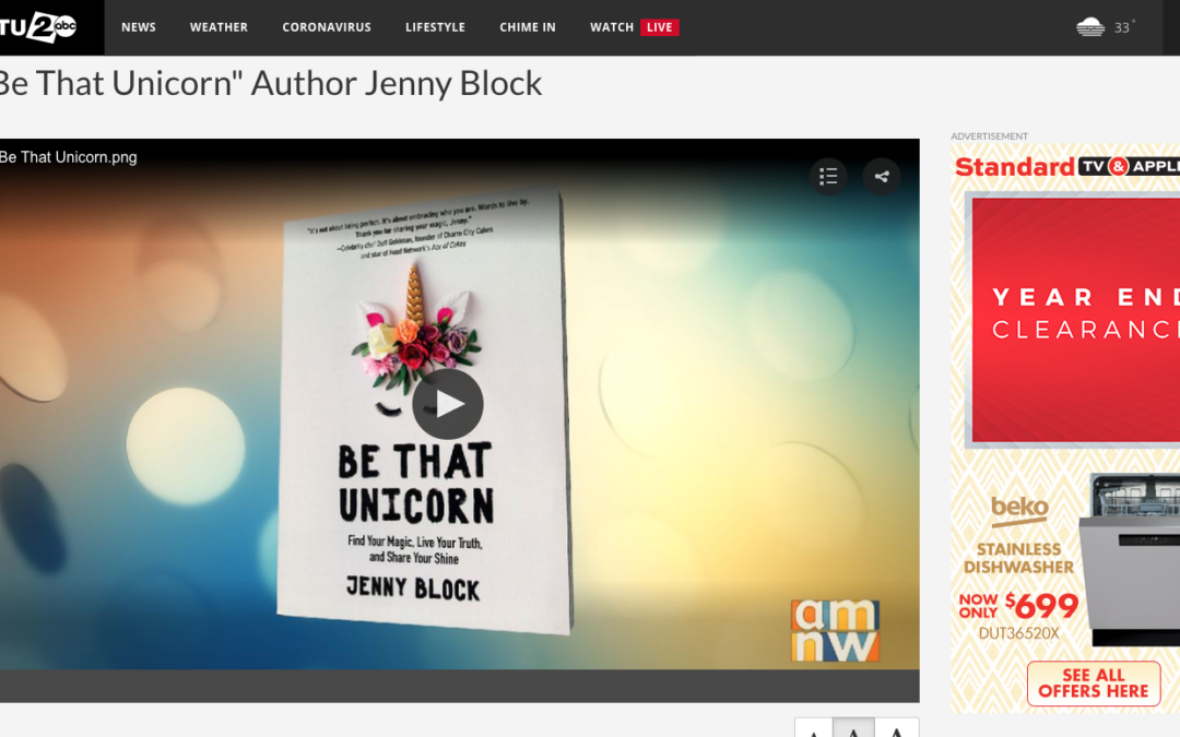 “Be That Unicorn” Author Jenny Block